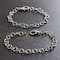 12 Packs: 2 ct. (24 total) Silver Bracelet Chains by Creatology™